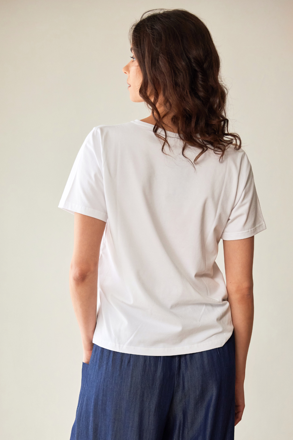 Peruzzi Quarter Circle Print T-Shirt