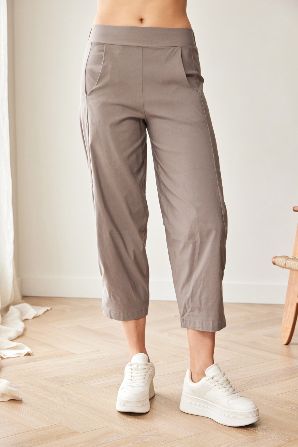 Peruzzi Classic Slouch Pant in Sand