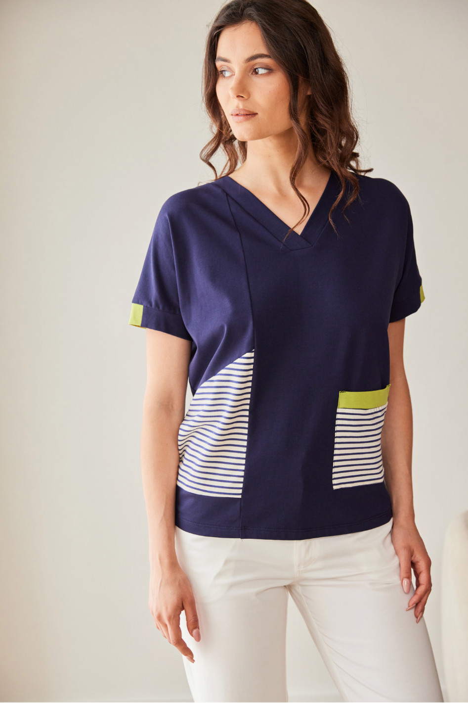 Peruzzi Stripe Top