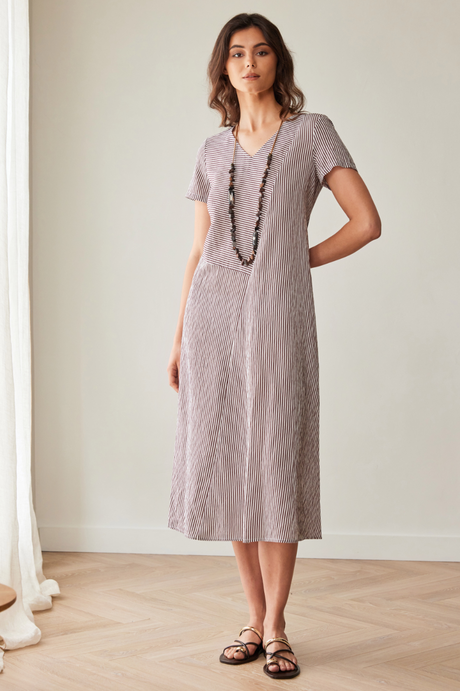Peruzzi Stripe Dress 