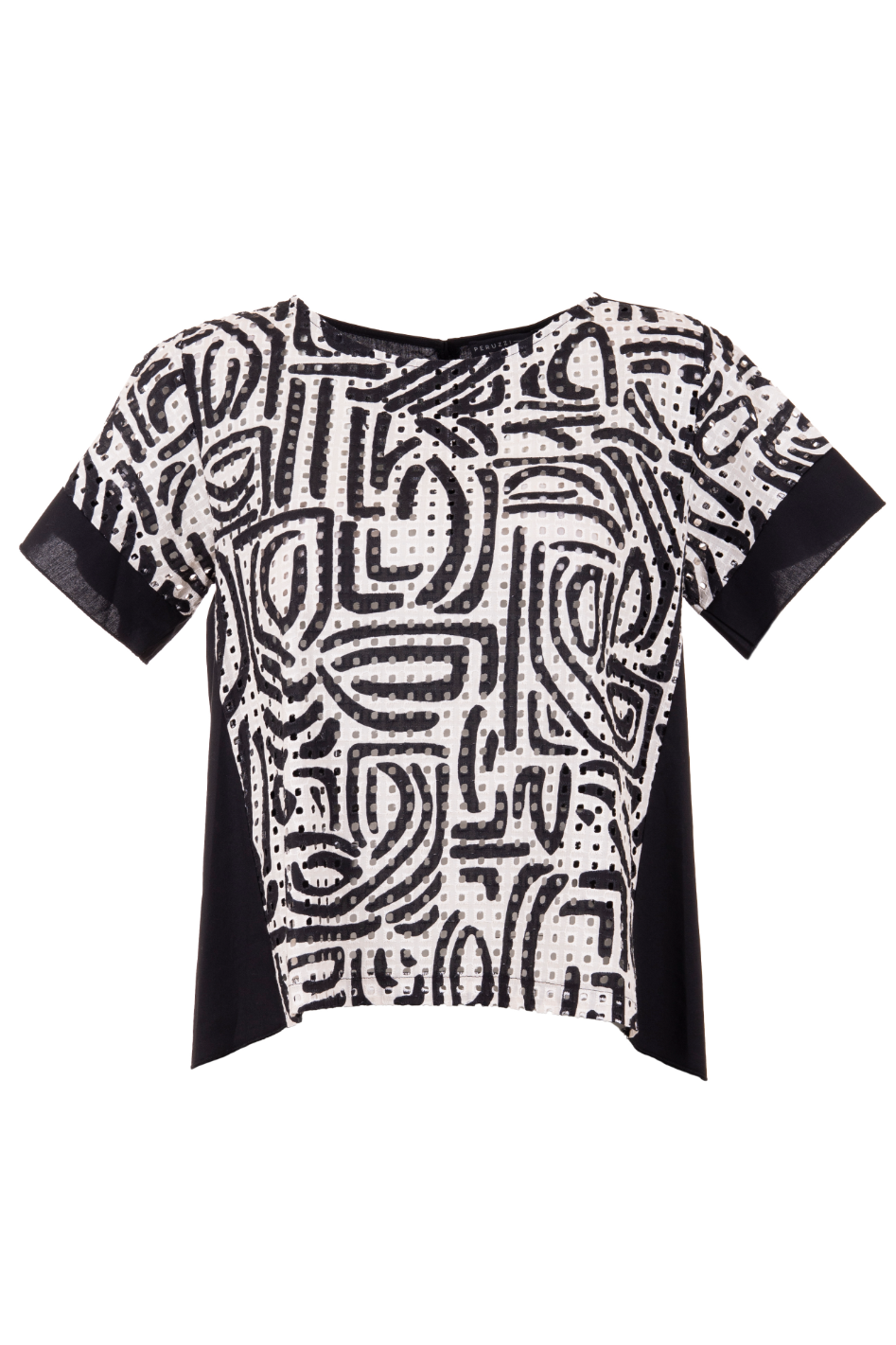Peruzzi Print Punch Hole Top