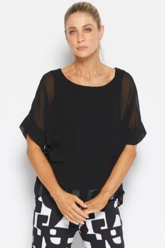 Philosophy Astor Lined Tee | Black