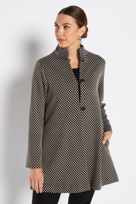 Philosophy Bacchus Texture Jacket | Black/Praline