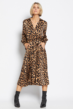 Load image into Gallery viewer, Philosophy Barrow Shirtdress in Zoo Animal Print
