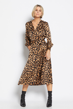 Load image into Gallery viewer, Philosophy Barrow Shirtdress in Zoo Animal Print
