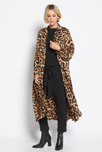 Load image into Gallery viewer, Philosophy Barrow Shirtdress in Zoo Animal Print worn as Jacket
