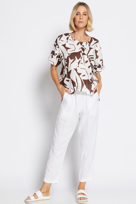 Philosophy Jessica Pocket Tee | Jungle Choc