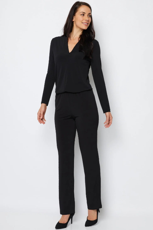 Philosophy Linear Slim Pant in Black