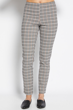 Load image into Gallery viewer, Philosophy Montaigne Check Pant in Black &amp; Toffee
