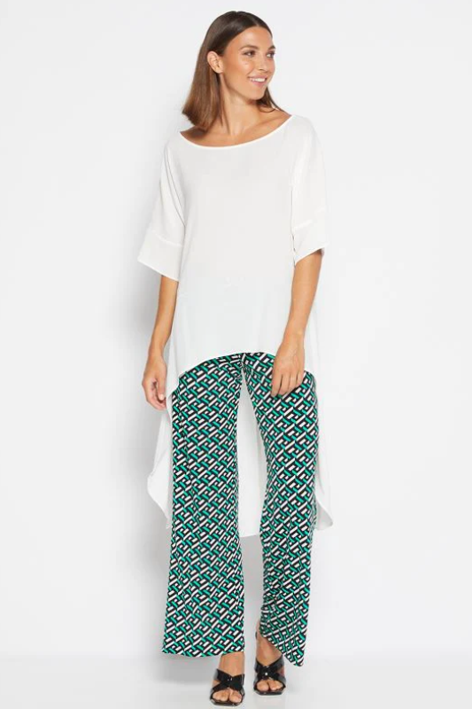 Philosophy Monica Palazzo Pant in Tetris Print
