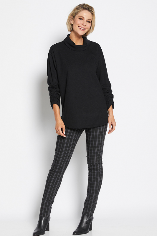 Philosophy Tartan Check Pant | Grey Check