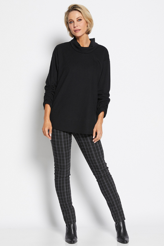 Philosophy Tartan Check Pant | Grey Check