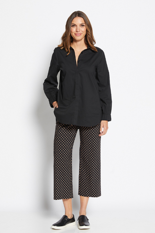 Philosophy Ticket Culotte Pant in Polka Print