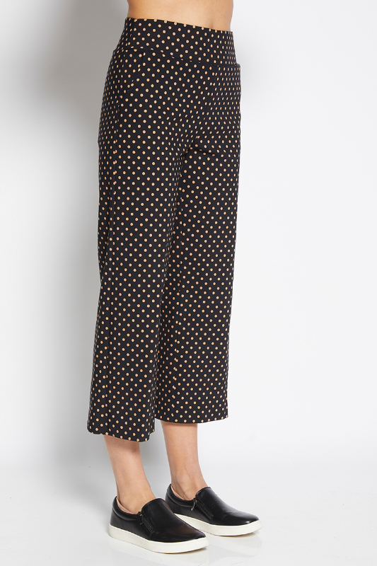 Philosophy Ticket Culotte Pant in Polka Print