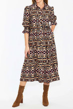 Load image into Gallery viewer, Ping Pong Batik Print Dress
