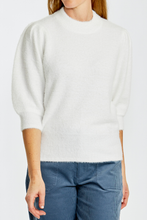 Load image into Gallery viewer, Ping Pong Fluffy Audrey Pullover in Ivory
