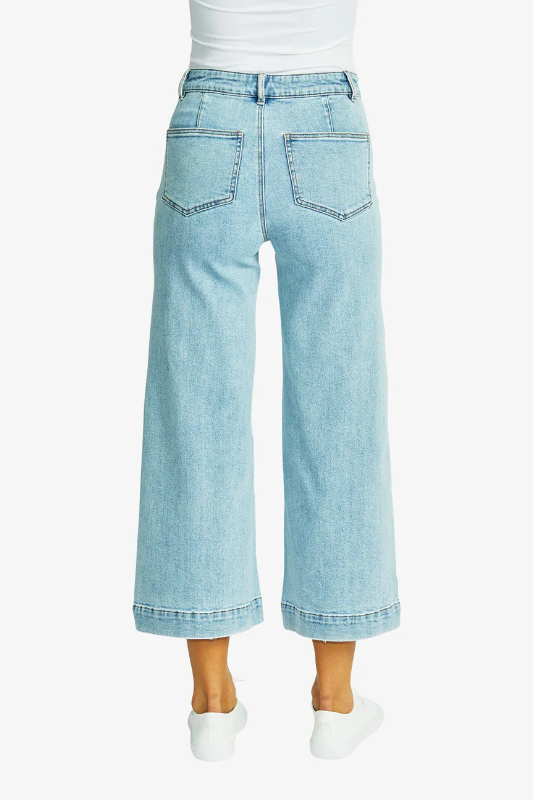 Ping Pong Amelia Denim Jean | Pale Denim