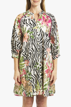 Load image into Gallery viewer, Ping Pong Tropical Animal Print Dress
