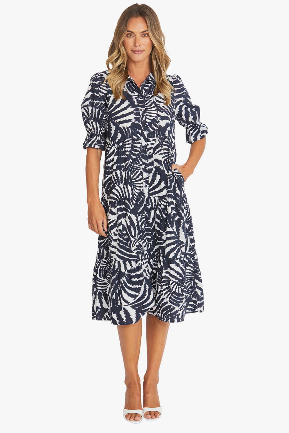 Ping Pong Asha Dress | Asha Print | 595549