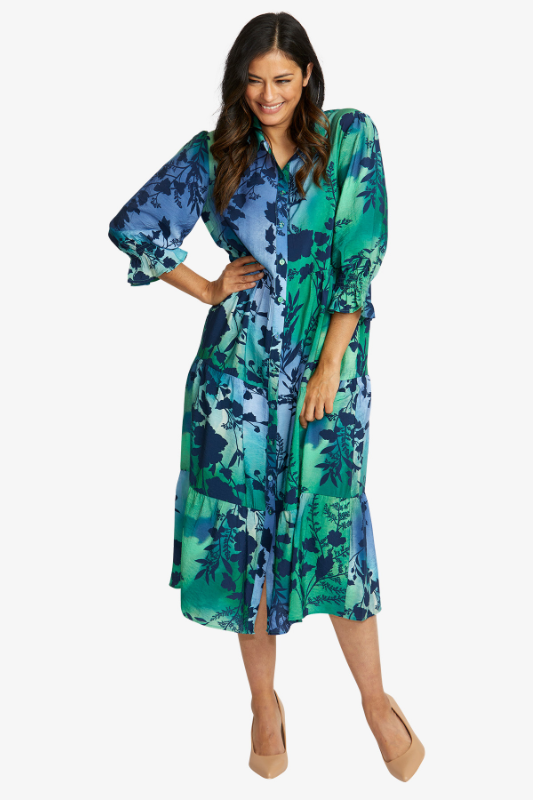 Ping Pong Aurora Dress | Aurora Print