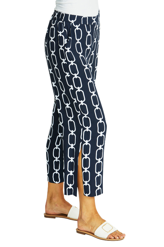 Ping Pong Chain Print Pull On Culotte