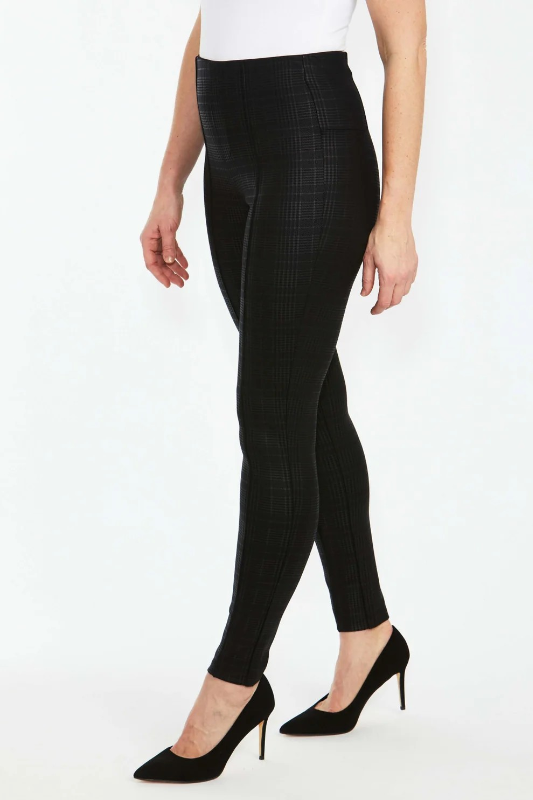 Ping Pong Check Print Ponte Pant