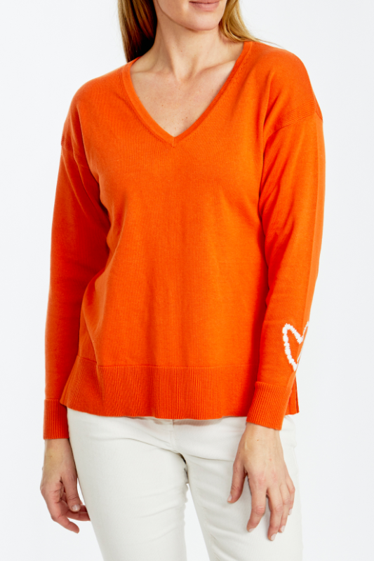 Ping Pong Everyday Pullover in Orange