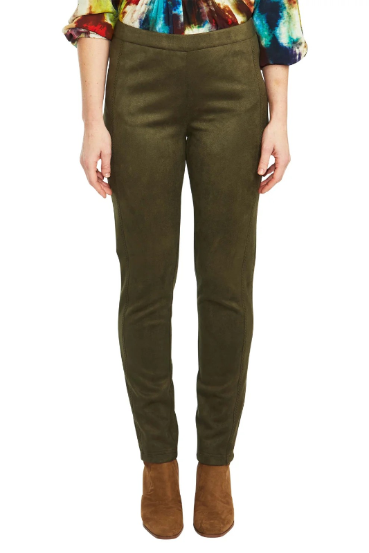 Ping Pong Faux Suede Legging