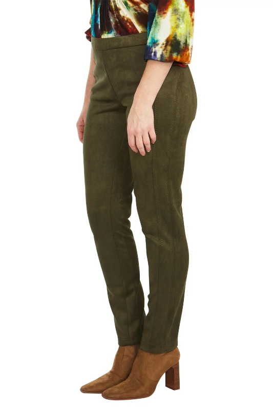 Ping Pong Faux Suede Legging