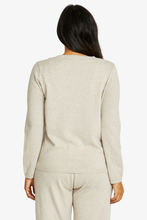 Load image into Gallery viewer, Ping Pong Galactic Pullover | Oatmeal Marle/Gold
