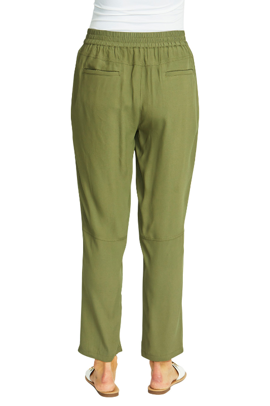 Ping Pong Helen Slinky Cargo Pant | Khaki