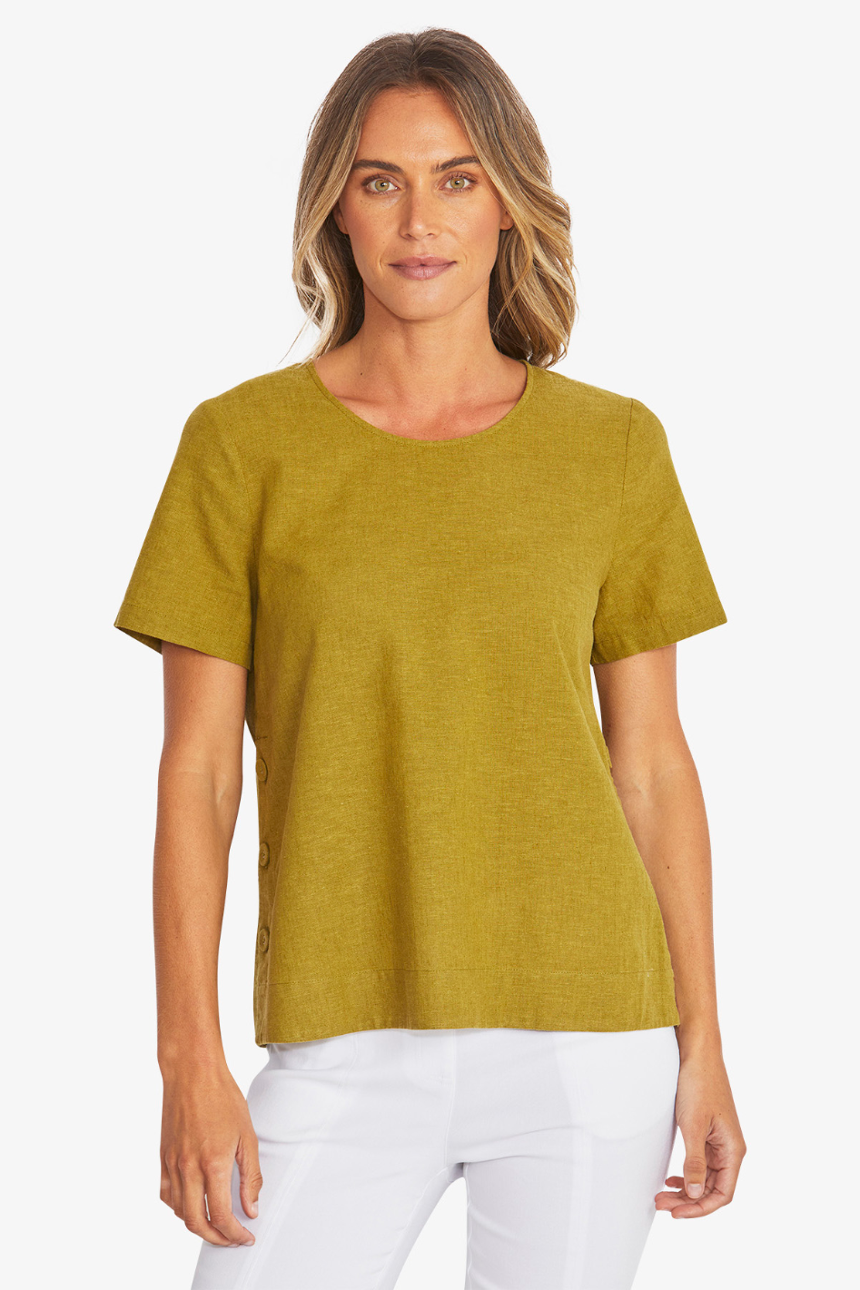 Ping Pong Kasbah Top in Kiwi