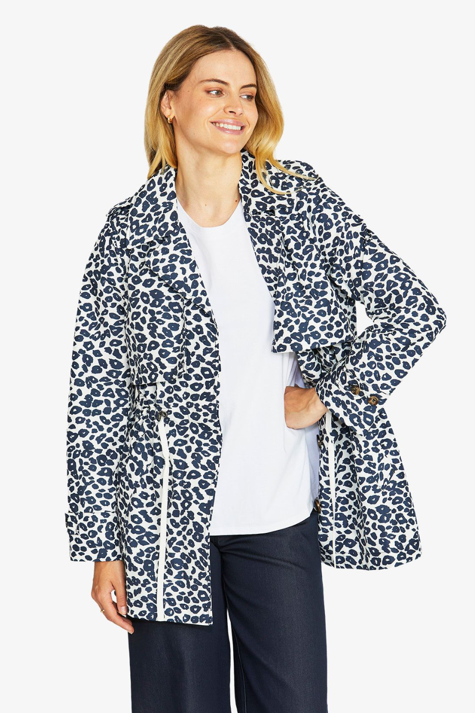 Ping Pong Kendra Animal Print Jacket 