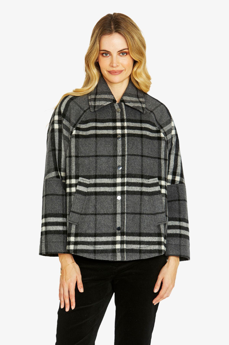 Ping Pong Lennon Crop Swing Coat 