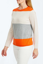 Load image into Gallery viewer, Ping Pong Lola Pullover in Orange Combo
