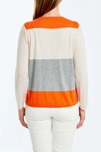 Load image into Gallery viewer, Ping Pong Lola Pullover in Orange Combo
