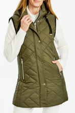 Load image into Gallery viewer, Ping Pong Long Puffer Vest

