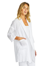 Load image into Gallery viewer, Ping Pong Luna Gauze Jacket in White
