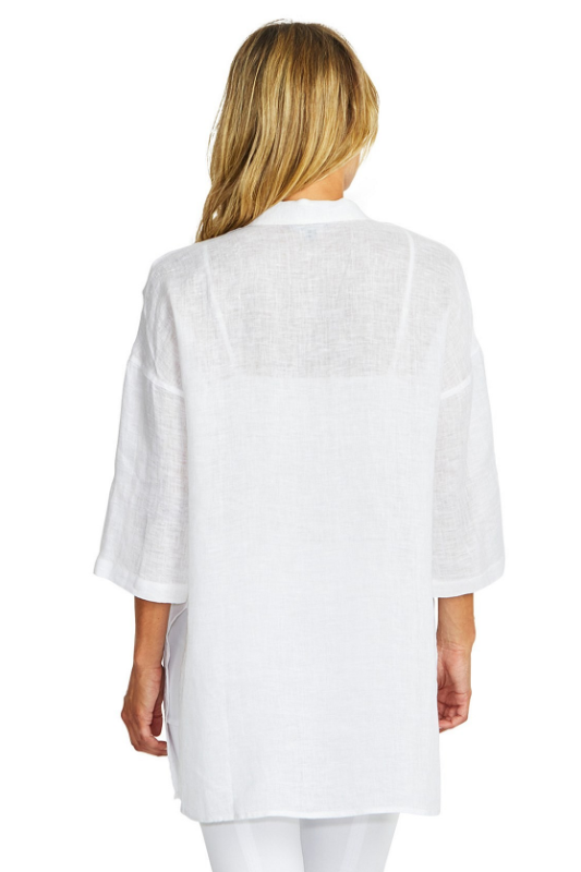 Ping Pong Luna Gauze Jacket | White