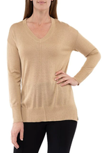 Load image into Gallery viewer, Ping Pong V-Neck Lurex Pullover 
