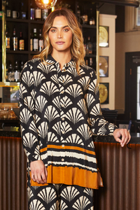 Ping Pong Marais Tunic Shirt | Marais Print