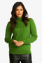 Ping Pong Merino Turtle Neck Pullover | Fern