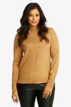 Load image into Gallery viewer, Ping Pong Merino Turtle Neck Pullover | Butterscotch
