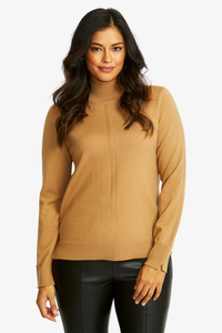 Ping Pong Merino Turtle Neck Pullover | Butterscotch