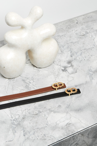 Ping Pong Shona Thin Belt | Black | 605AC2