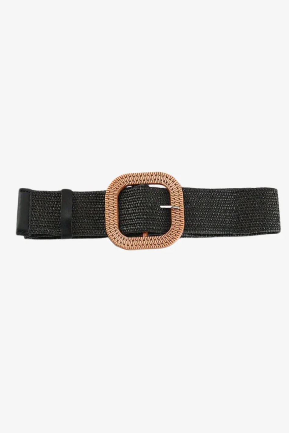 Ping Pong Stretch Belt in Black