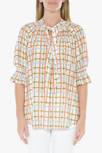 Load image into Gallery viewer, Ping Pong Window Panel Print Blouse
