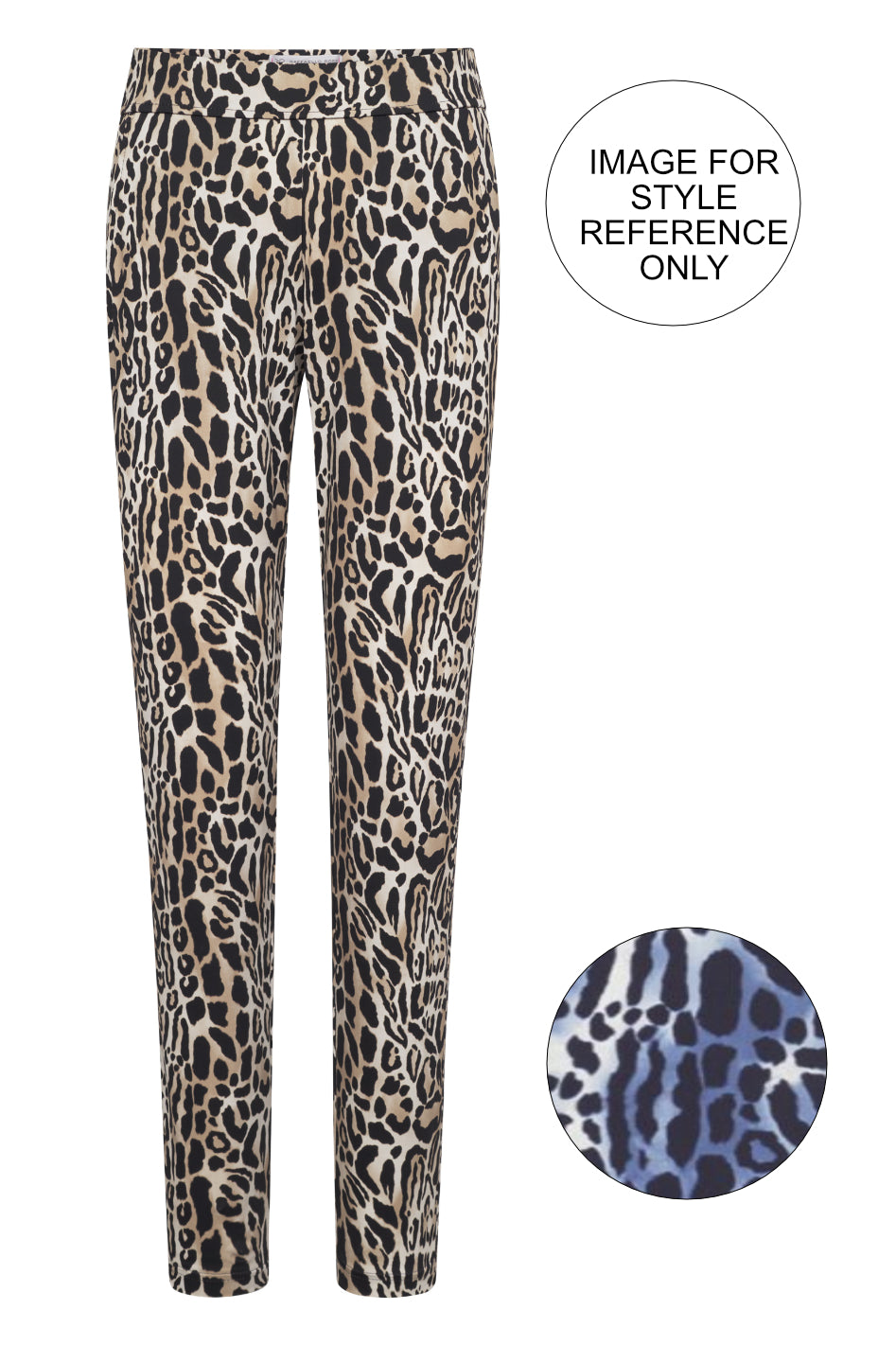 Raffaello Rossi Candice O Metropolic Leo Pant | Blue Graphical | 261921