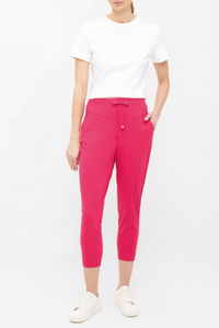 Raffaello Rossi Azra 6/8 Hightech Jersey Pant | Deep Pink | 508868