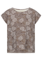 Raffaello Rossi Grit T-Shirt in Brown Jungle Leaf